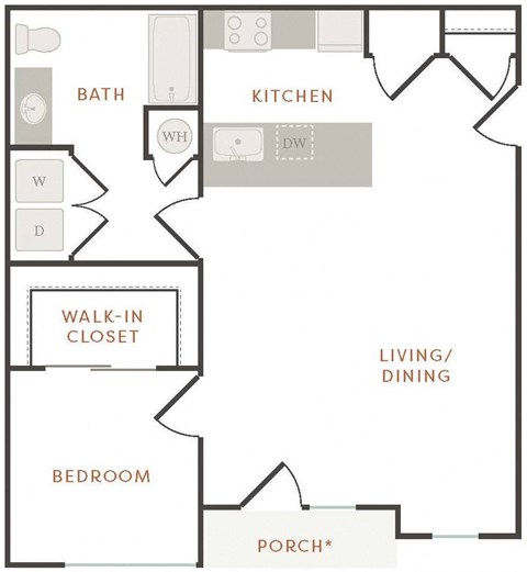 a schematic diagram of a floor plan of a house